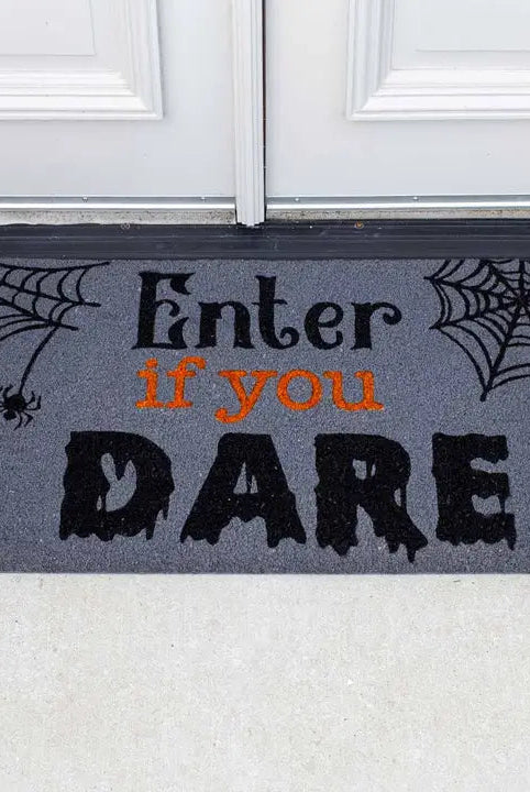 Enter If You Dare Doormat-Door Mats-Dear Me Southern Boutique, located in DeRidder, Louisiana