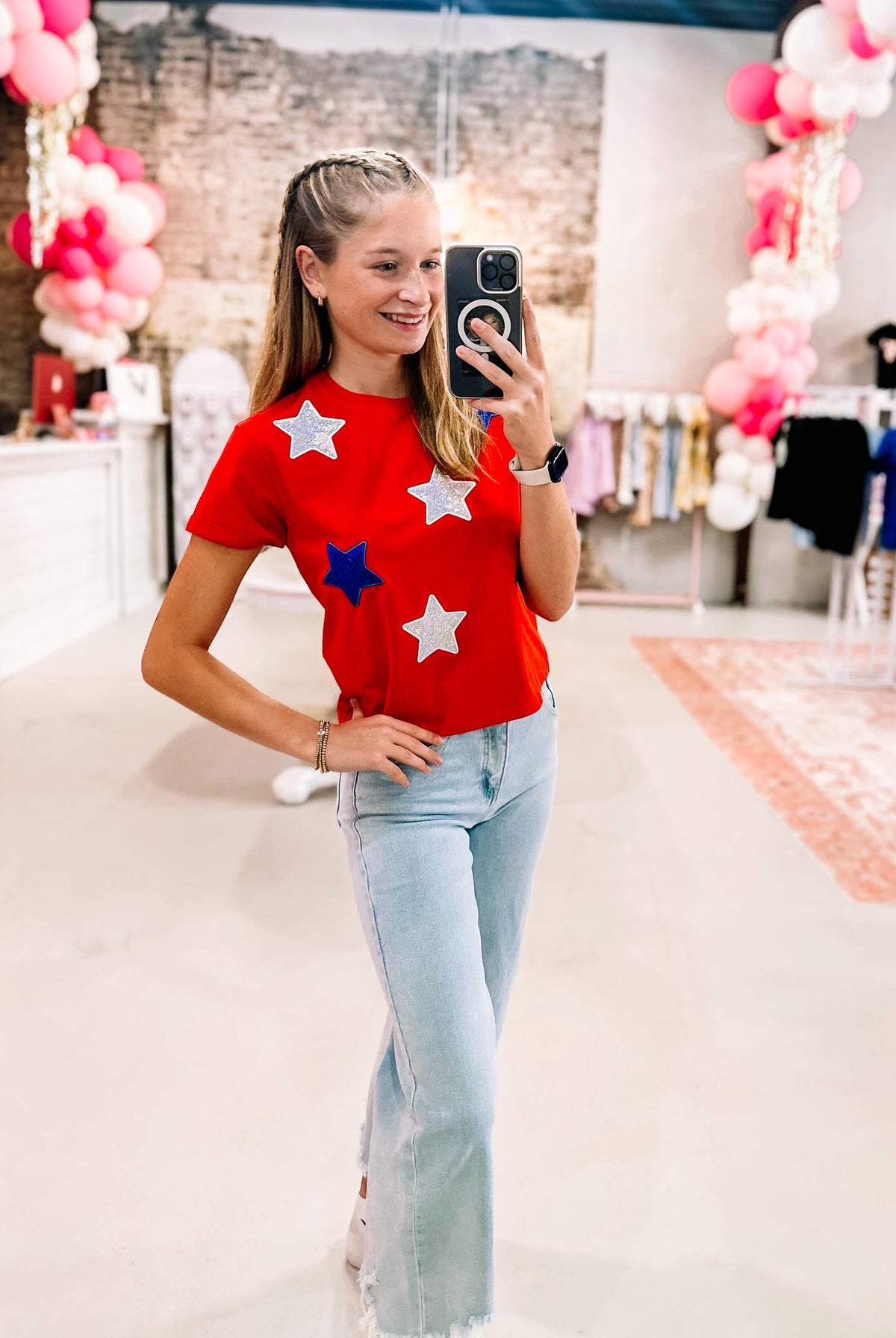 Evie Youth Kancan Jeans-Kids Clothing-Dear Me Southern Boutique, located in DeRidder, Louisiana