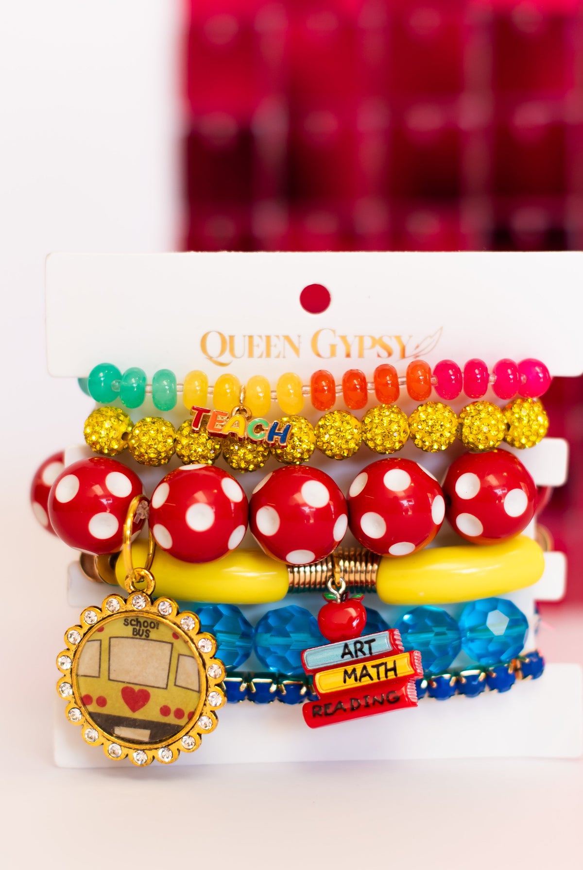 Extra Credit Chic Jumbo Bracelet Set-Jewelry - Bracelets-Dear Me Southern Boutique, located in DeRidder, Louisiana