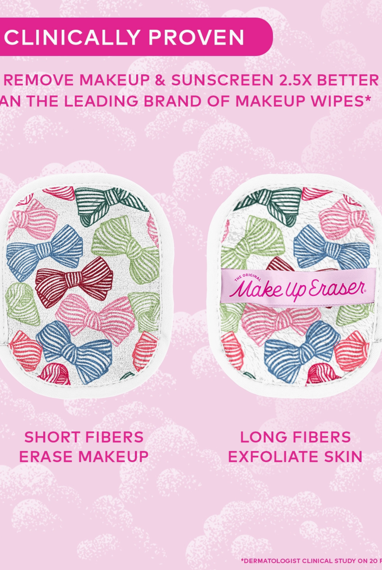 Fab-BOW-Lous 7-Day Set Makeup Eraser Set-Skin Care-Dear Me Southern Boutique, located in DeRidder, Louisiana