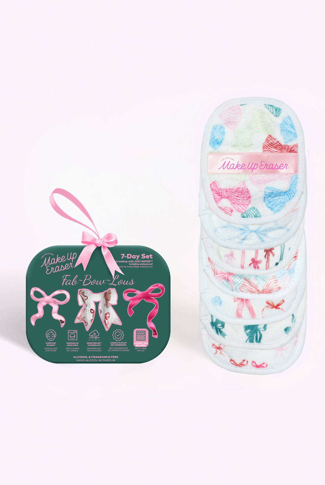 Fab-BOW-Lous 7-Day Set Makeup Eraser Set-Skin Care-Dear Me Southern Boutique, located in DeRidder, Louisiana