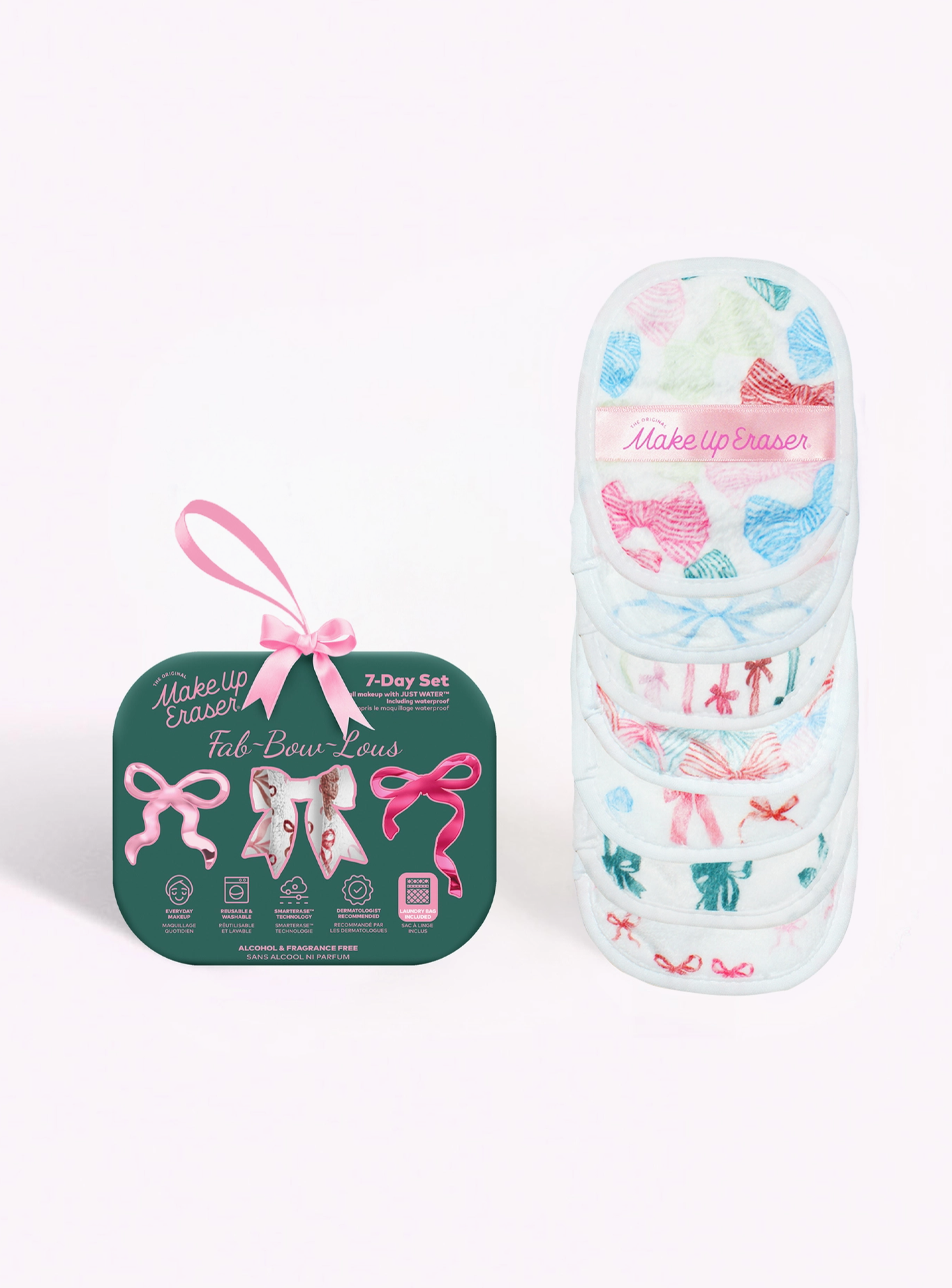 Fab-BOW-Lous 7-Day Set Makeup Eraser Set-Skin Care-Dear Me Southern Boutique, located in DeRidder, Louisiana