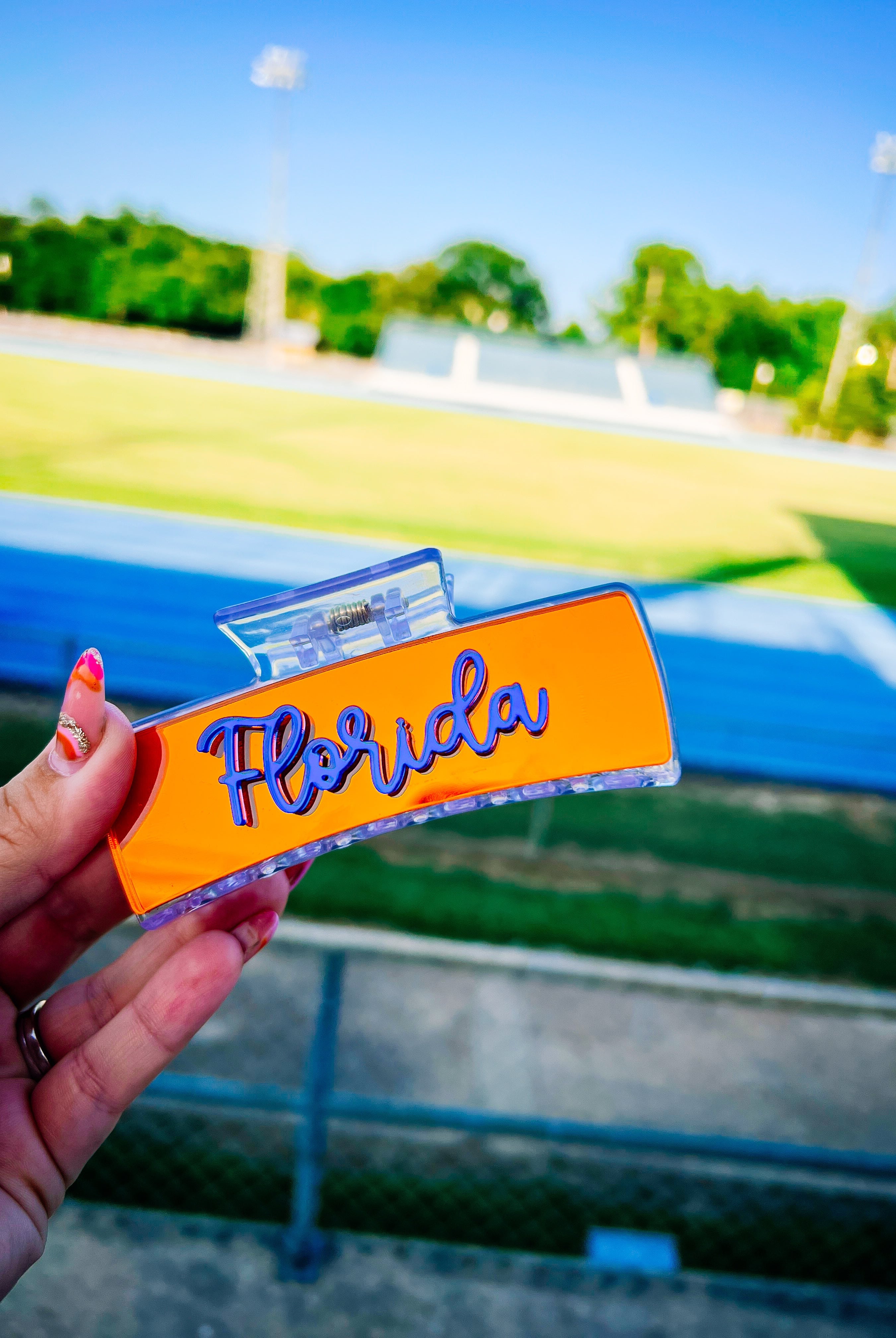 Florida Claw Clip-Hair Clips-Dear Me Southern Boutique, located in DeRidder, Louisiana