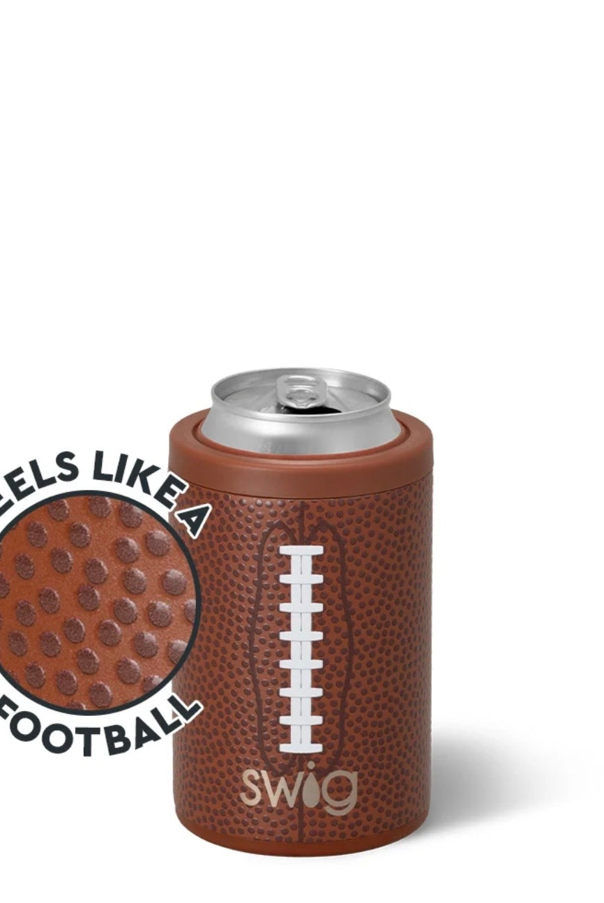 Football Can + Bottle Cooler 12oz-Drinkwear-Dear Me Southern Boutique, located in DeRidder, Louisiana