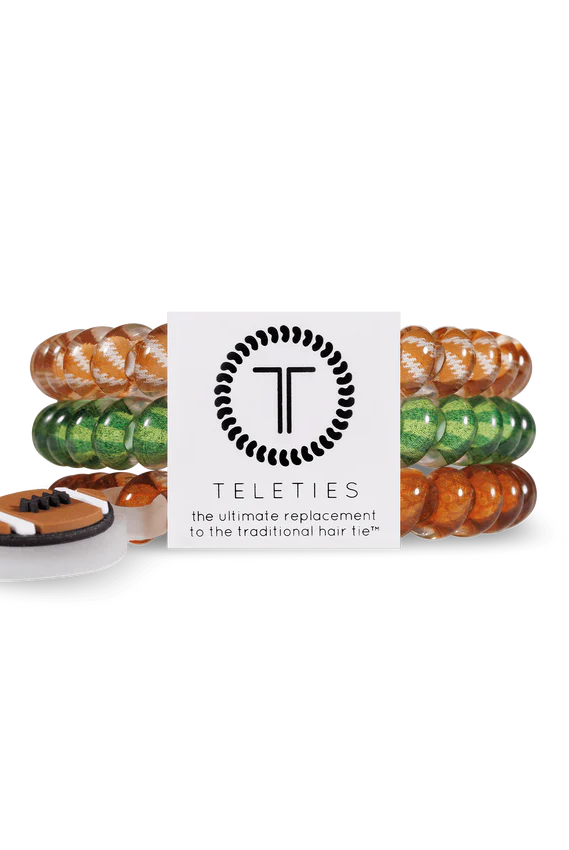 Football Mix Pack Teleties- Small-Small Hair Ties-Dear Me Southern Boutique, located in DeRidder, Louisiana