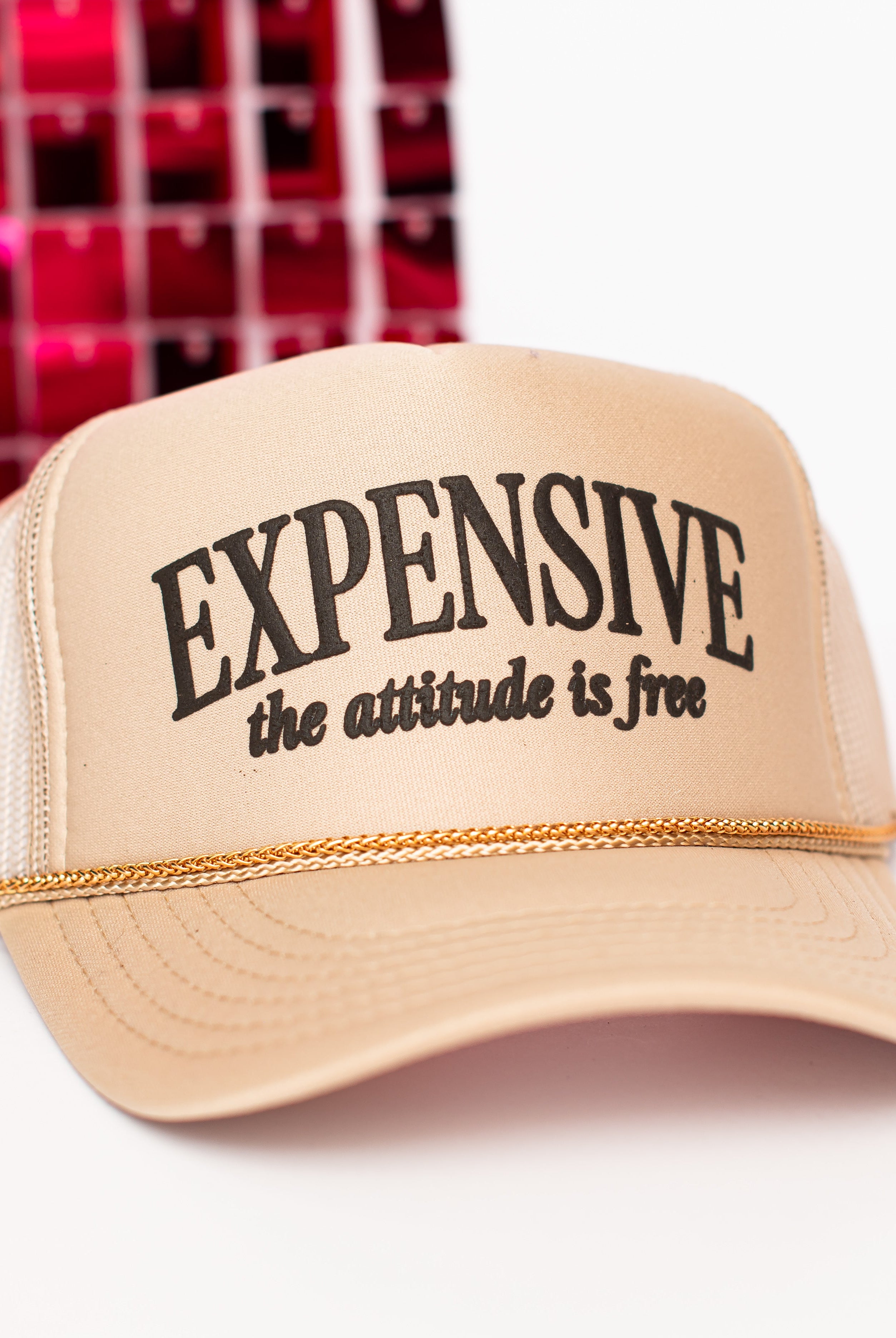 Free Attitude Trucker Hat-Trucker Hats-Dear Me Southern Boutique, located in DeRidder, Louisiana