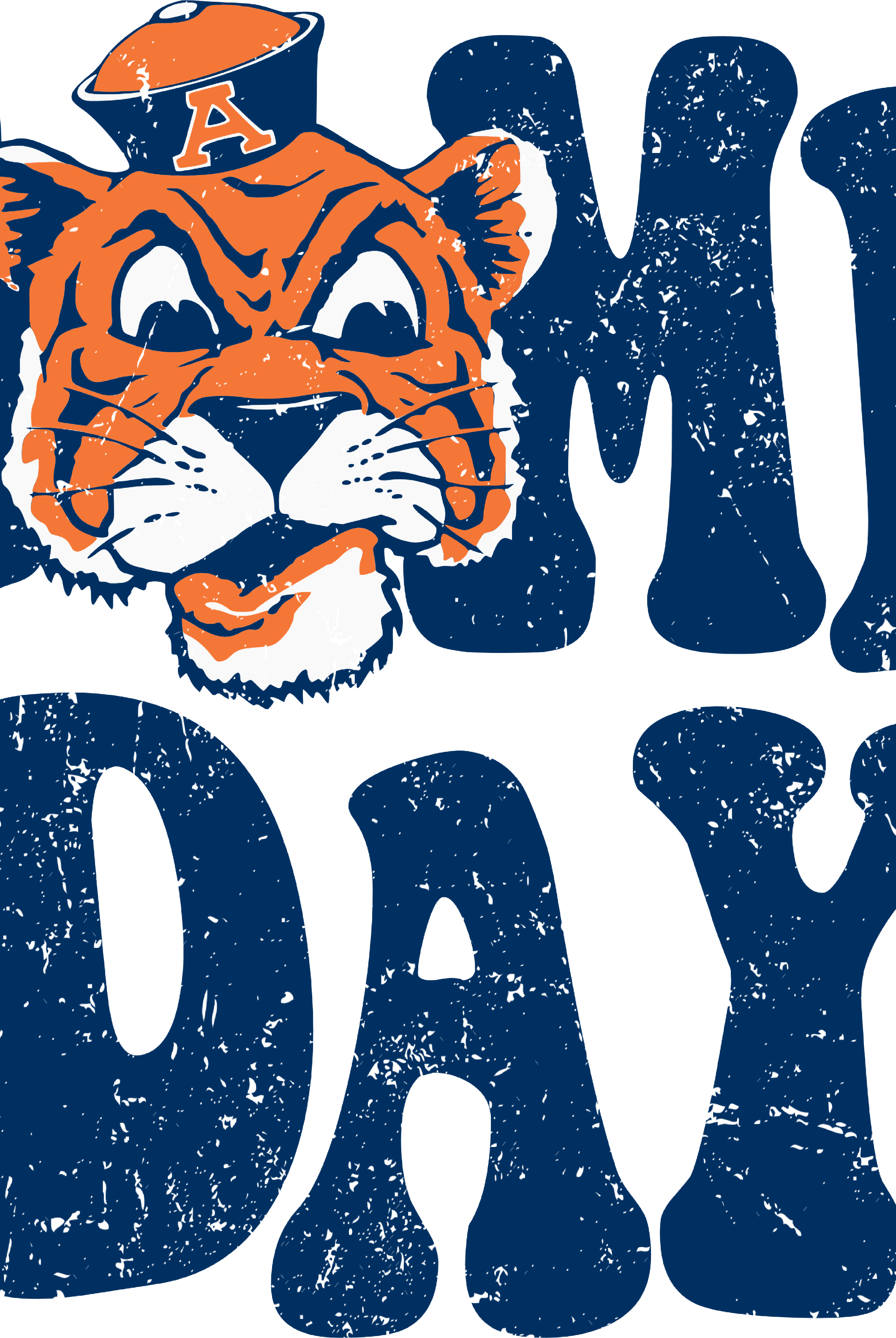 GAME DAY TEE- Auburn Tigers-Graphic Tops-Dear Me Southern Boutique, located in DeRidder, Louisiana
