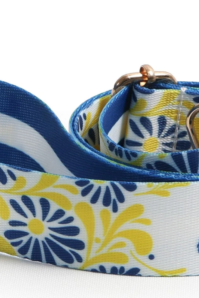 Game Day Purse Strap- McNeese Floral-Game Day-Dear Me Southern Boutique, located in DeRidder, Louisiana