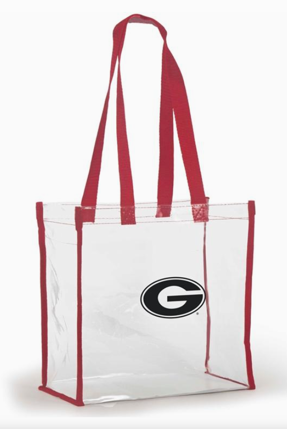 Game Day Stadium Tote- Georgia-Tote Bags-Dear Me Southern Boutique, located in DeRidder, Louisiana