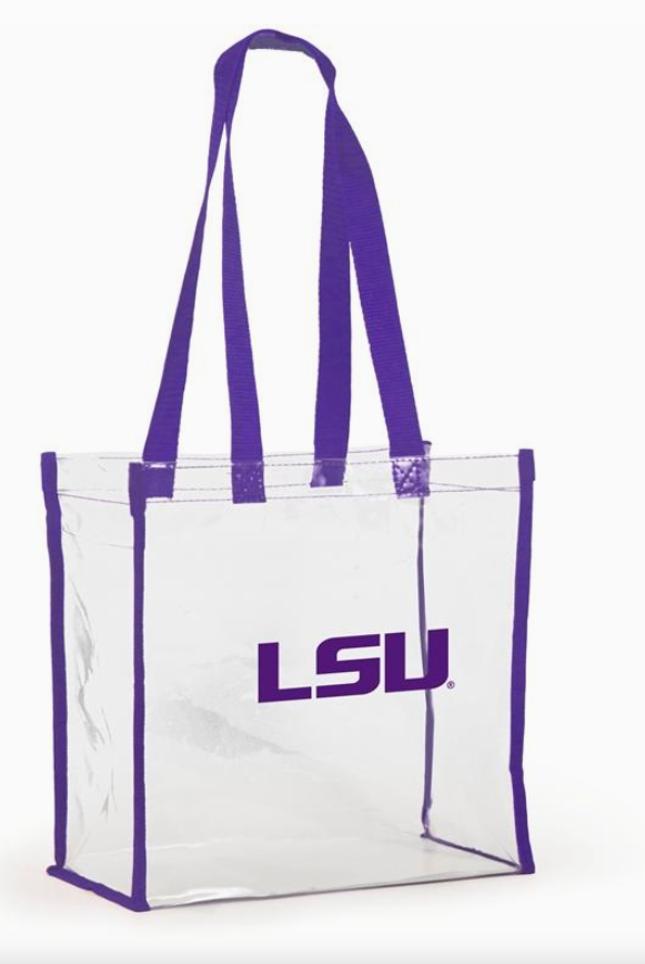 Game Day Stadium Tote- Louisiana-Tote Bags-Dear Me Southern Boutique, located in DeRidder, Louisiana