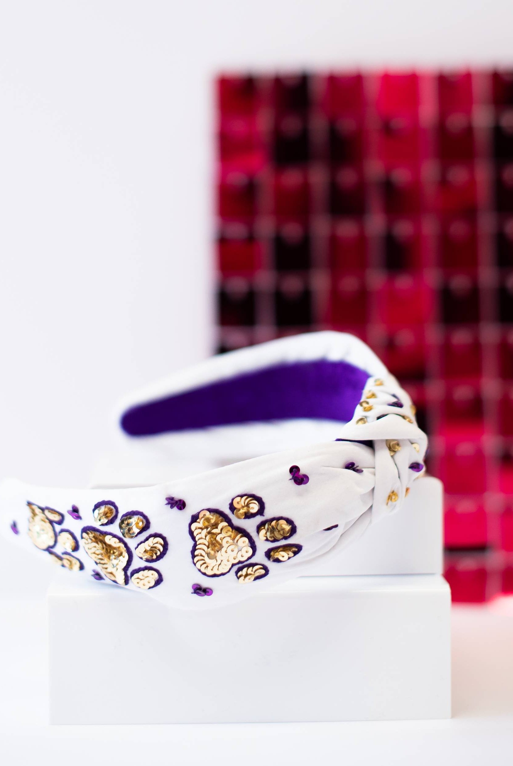 Geaux Girl Game Day Knot Headband-Headbands-Dear Me Southern Boutique, located in DeRidder, Louisiana