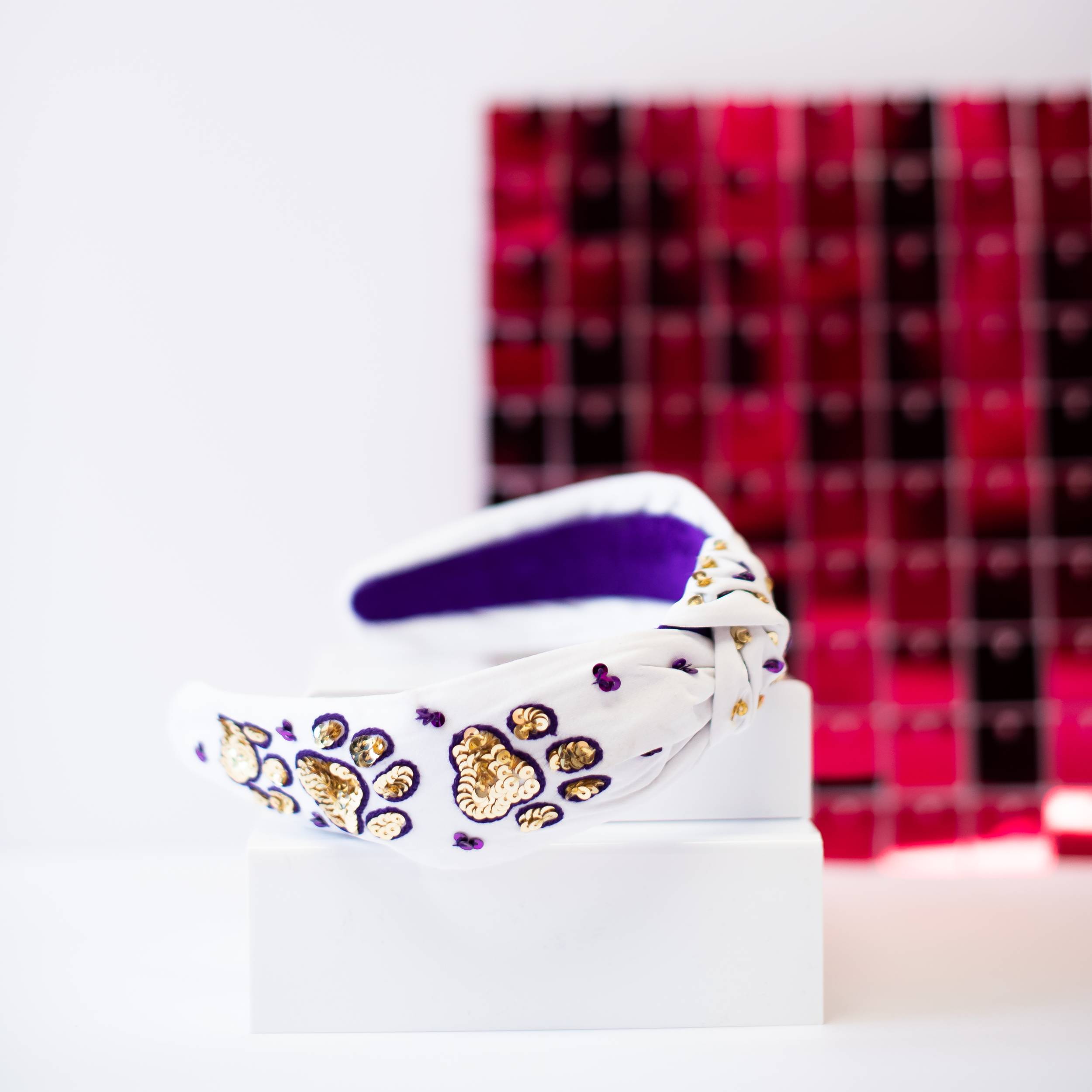 Geaux Girl Game Day Knot Headband-Headbands-Dear Me Southern Boutique, located in DeRidder, Louisiana