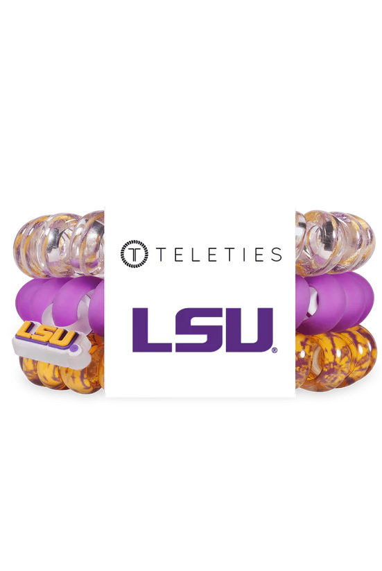 Geaux Tigers Large Teleties-Game Day-Dear Me Southern Boutique, located in DeRidder, Louisiana