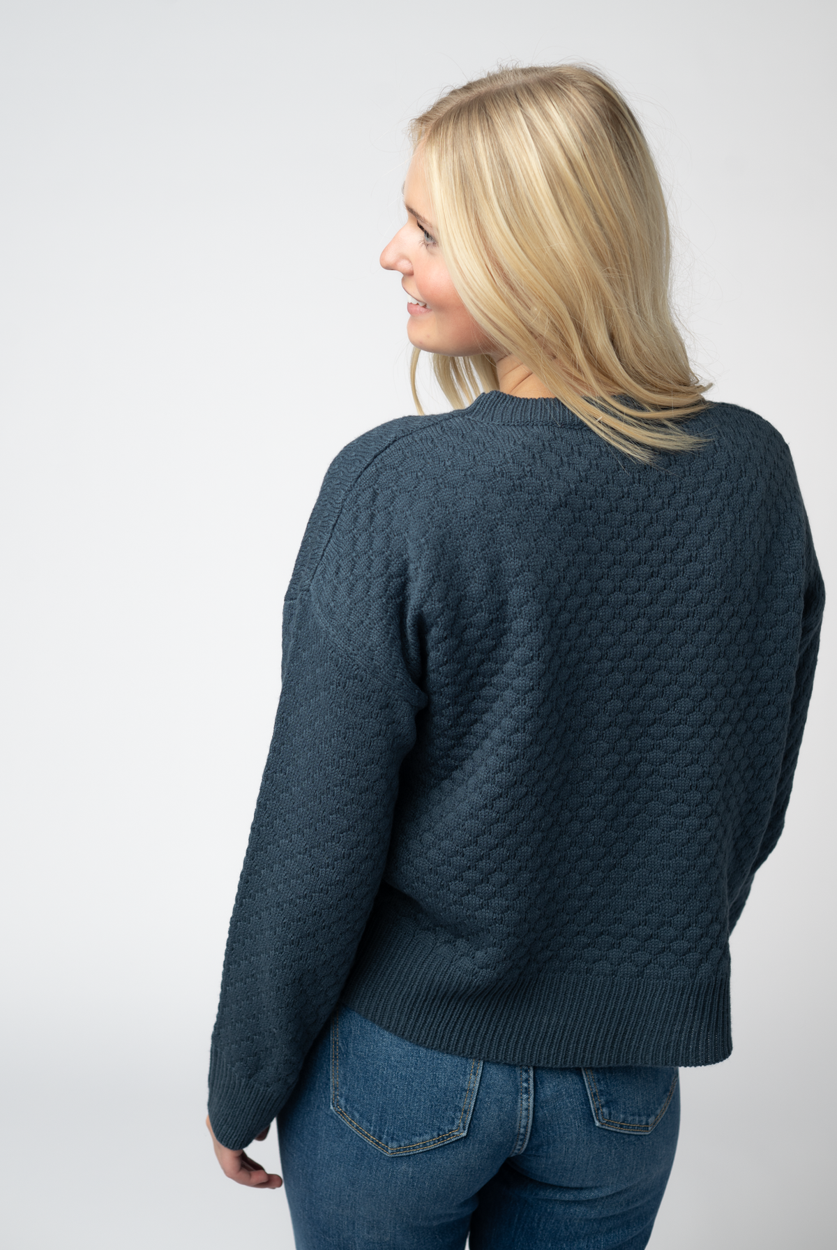 Gianna Pullover Sweater - Teal-Sweaters-Dear Me Southern Boutique, located in DeRidder, Louisiana