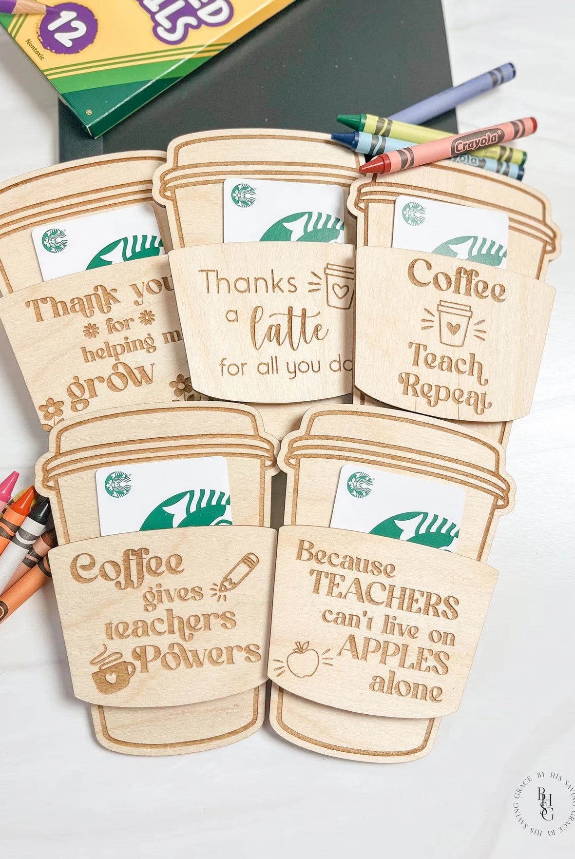 Gift Card Holder For Teachers-Gifts-Dear Me Southern Boutique, located in DeRidder, Louisiana