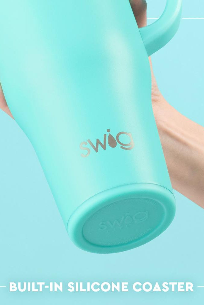 Gingham Swig Mega Mug Tumbler 40oz-Tumblers-Dear Me Southern Boutique, located in DeRidder, Louisiana