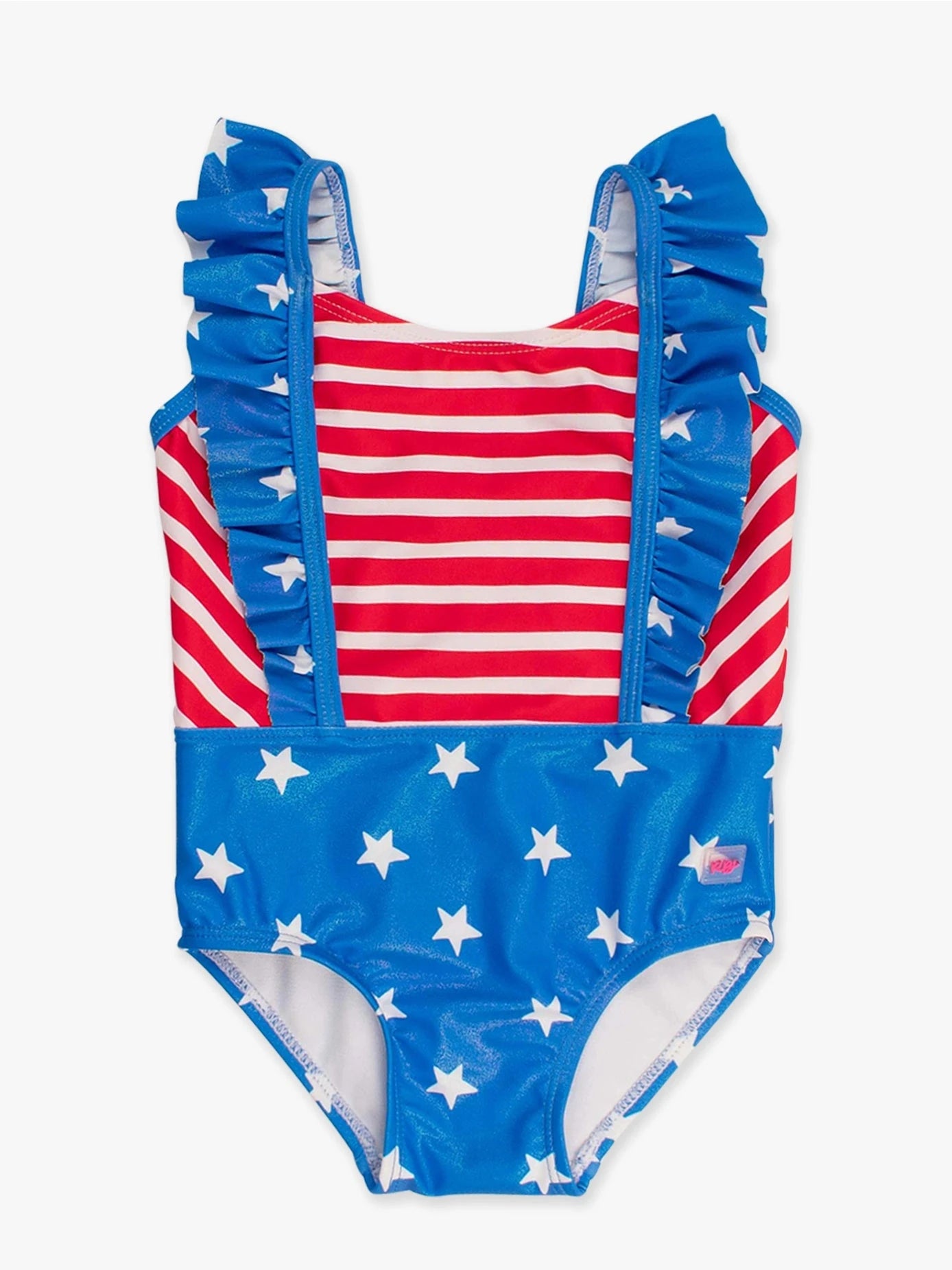Girls Shimmer Stars & Stripes Swim Suit-JAG Swim-Dear Me Southern Boutique, located in DeRidder, Louisiana