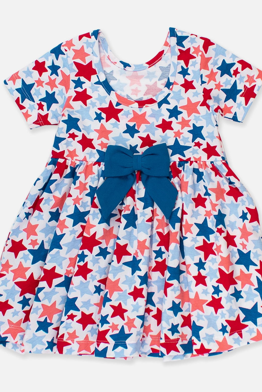 Girls Star Spangled Twirl Dress-JAG Dresses-Dear Me Southern Boutique, located in DeRidder, Louisiana