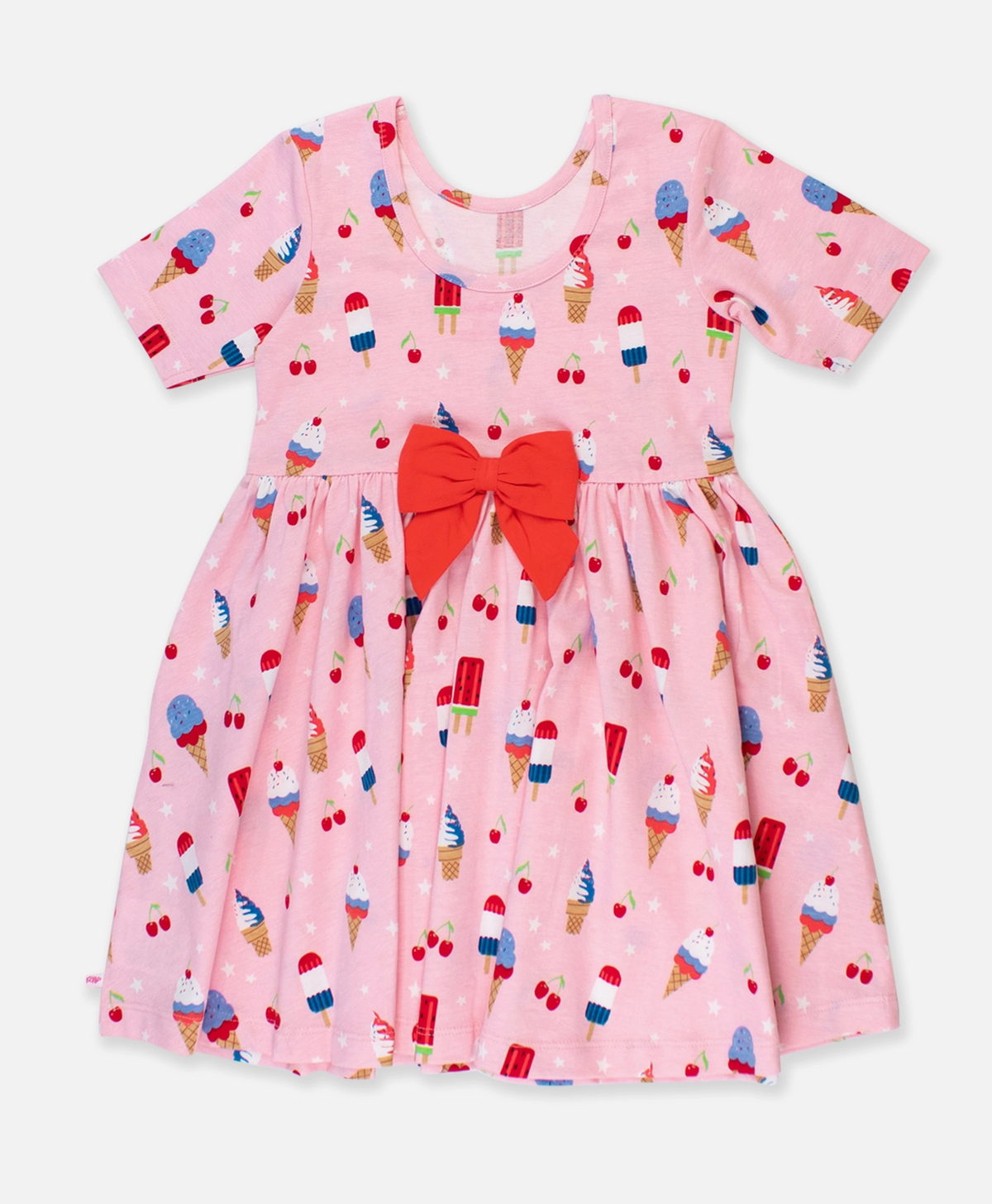 Girls Sweet Freedom Twirl Dress-Kids Clothing-Dear Me Southern Boutique, located in DeRidder, Louisiana