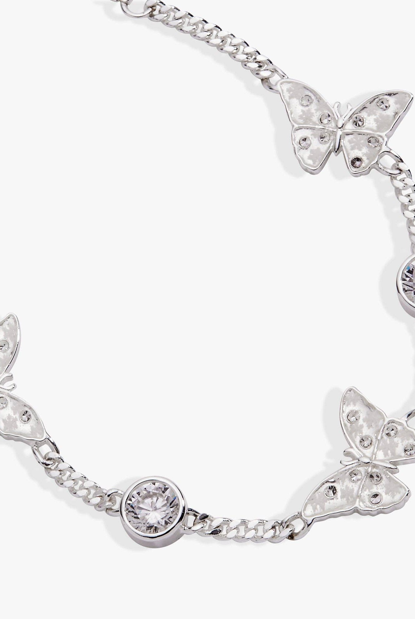 Glass Butterfly Bolo Bracelet-Bracelets-Dear Me Southern Boutique, located in DeRidder, Louisiana
