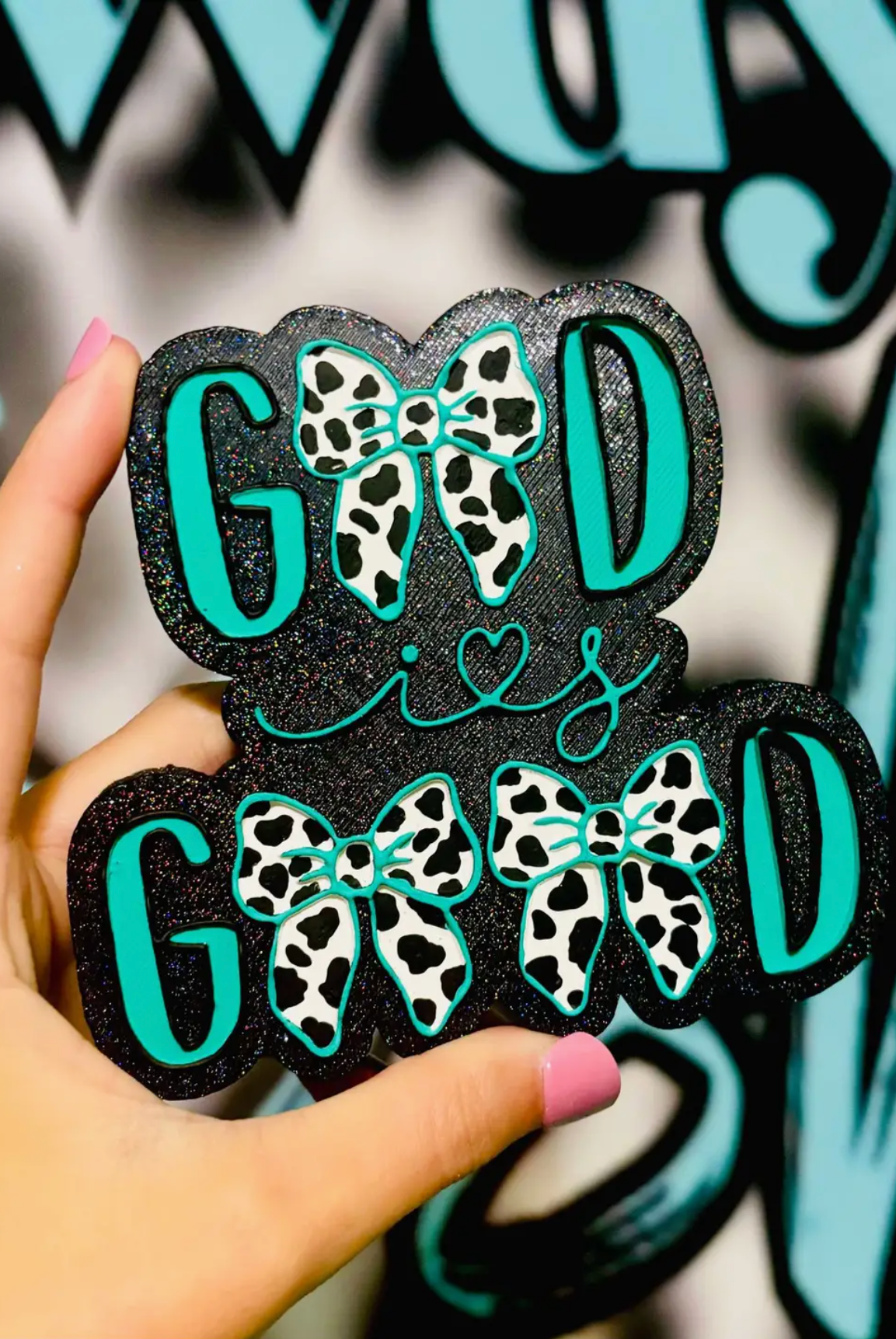 God Is Good Bowdorible Freshie-Dear Me Southern Boutique, located in DeRidder, Louisiana