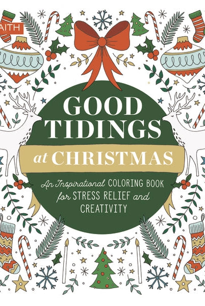Good Tidings At Christmas-Coloring Book-Other Accessories-Dear Me Southern Boutique, located in DeRidder, Louisiana