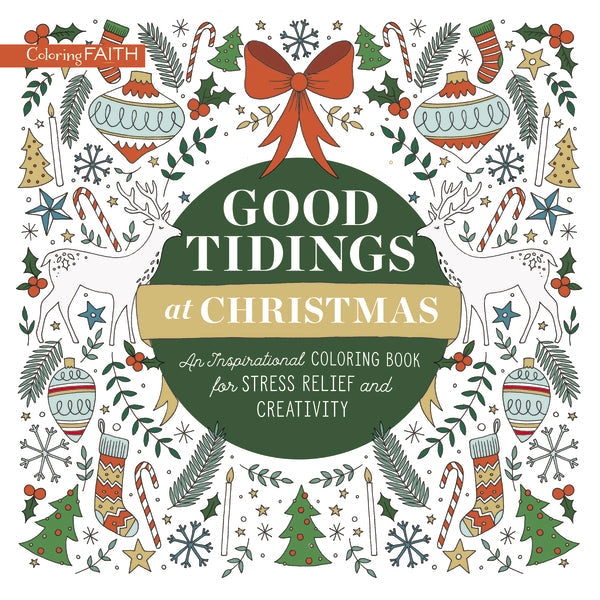 Good Tidings At Christmas-Coloring Book-Other Accessories-Dear Me Southern Boutique, located in DeRidder, Louisiana