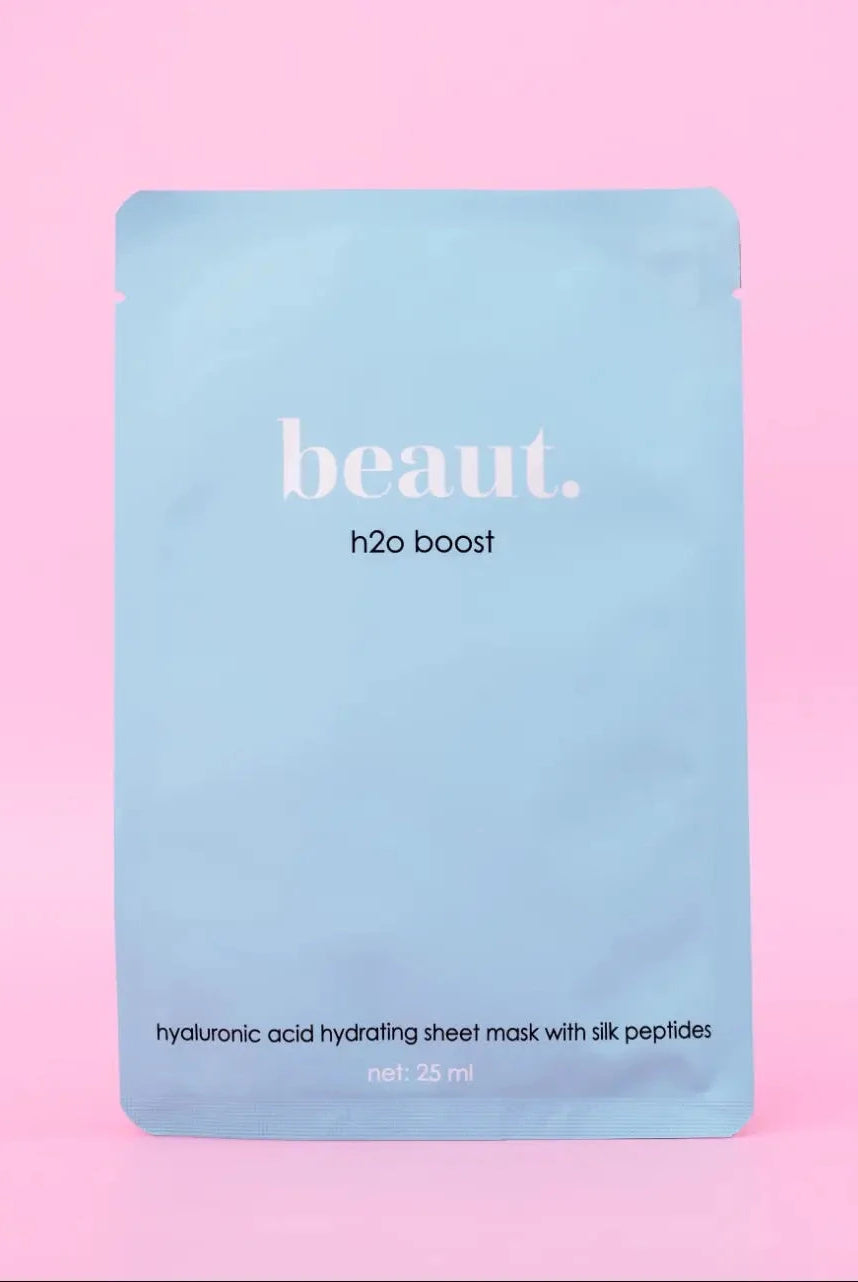 H2O Boost Sheet Mask-Skin Care-Dear Me Southern Boutique, located in DeRidder, Louisiana