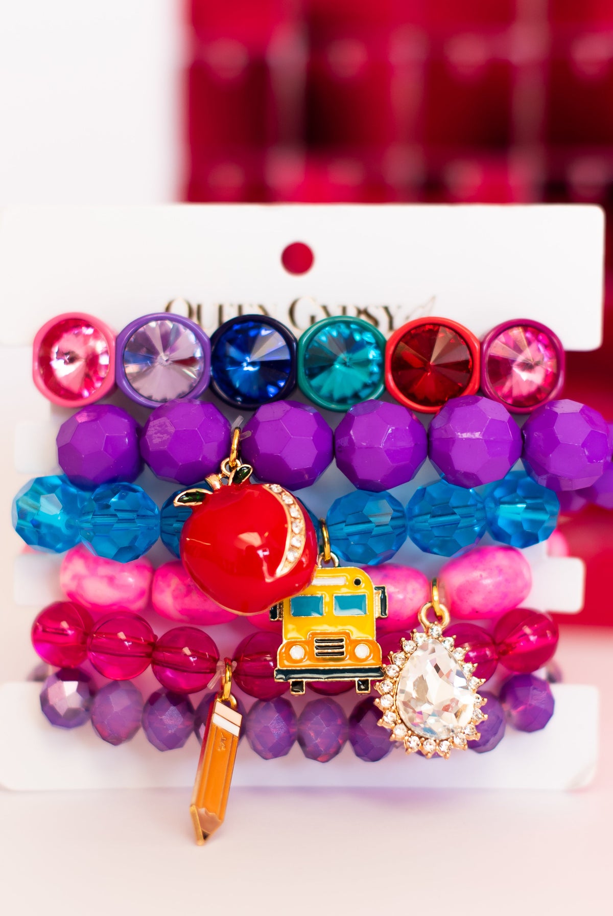 Hall Duty Drip Jumbo Bracelet Set-Jewelry - Bracelets-Dear Me Southern Boutique, located in DeRidder, Louisiana