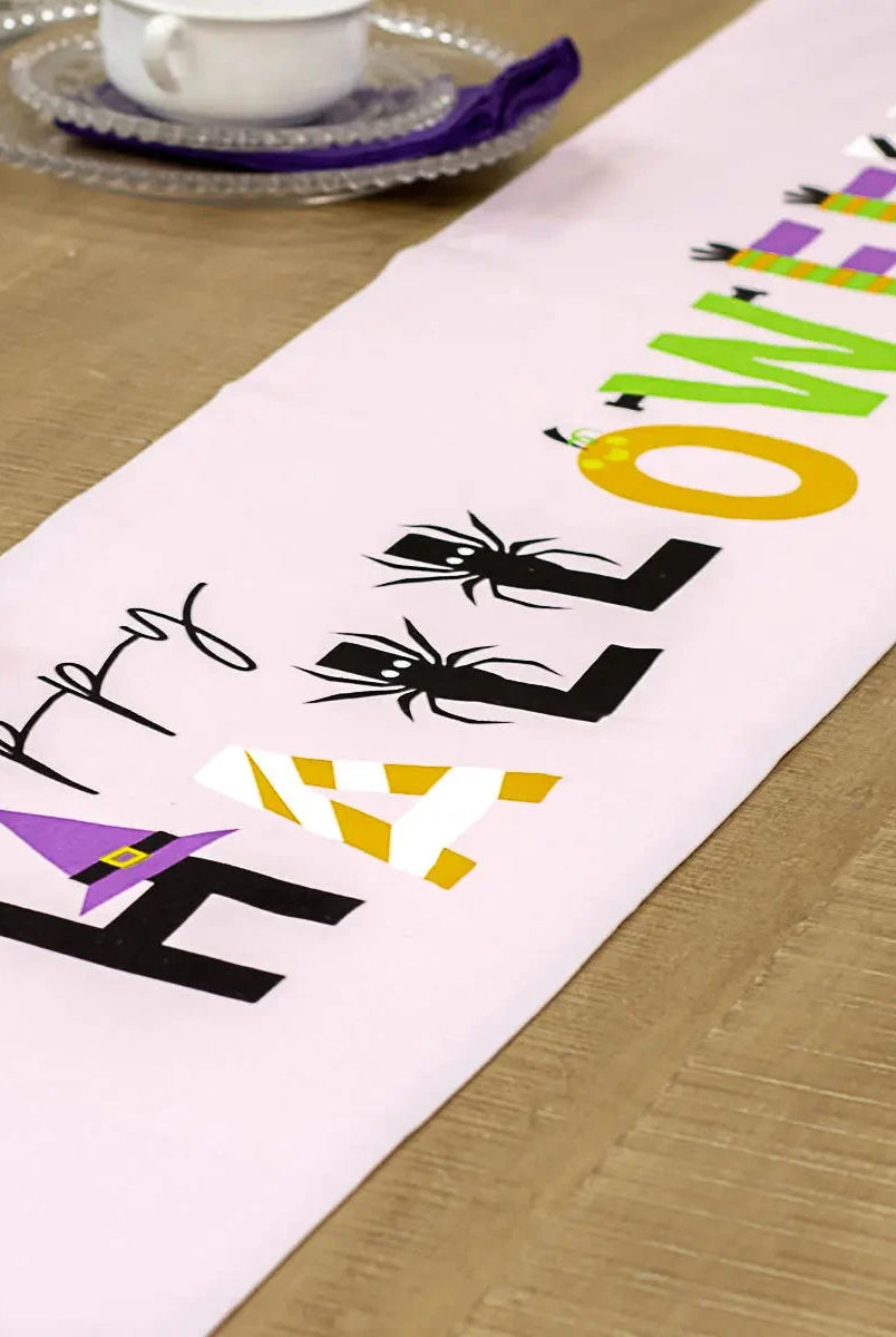 Happy Halloween Table Runner-Dear Me Southern Boutique, located in DeRidder, Louisiana