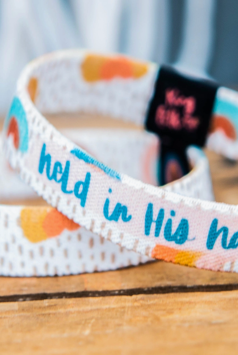 Held In His Hands Stretchy Bracelet - Adult-JAG Bracelets-Dear Me Southern Boutique, located in DeRidder, Louisiana