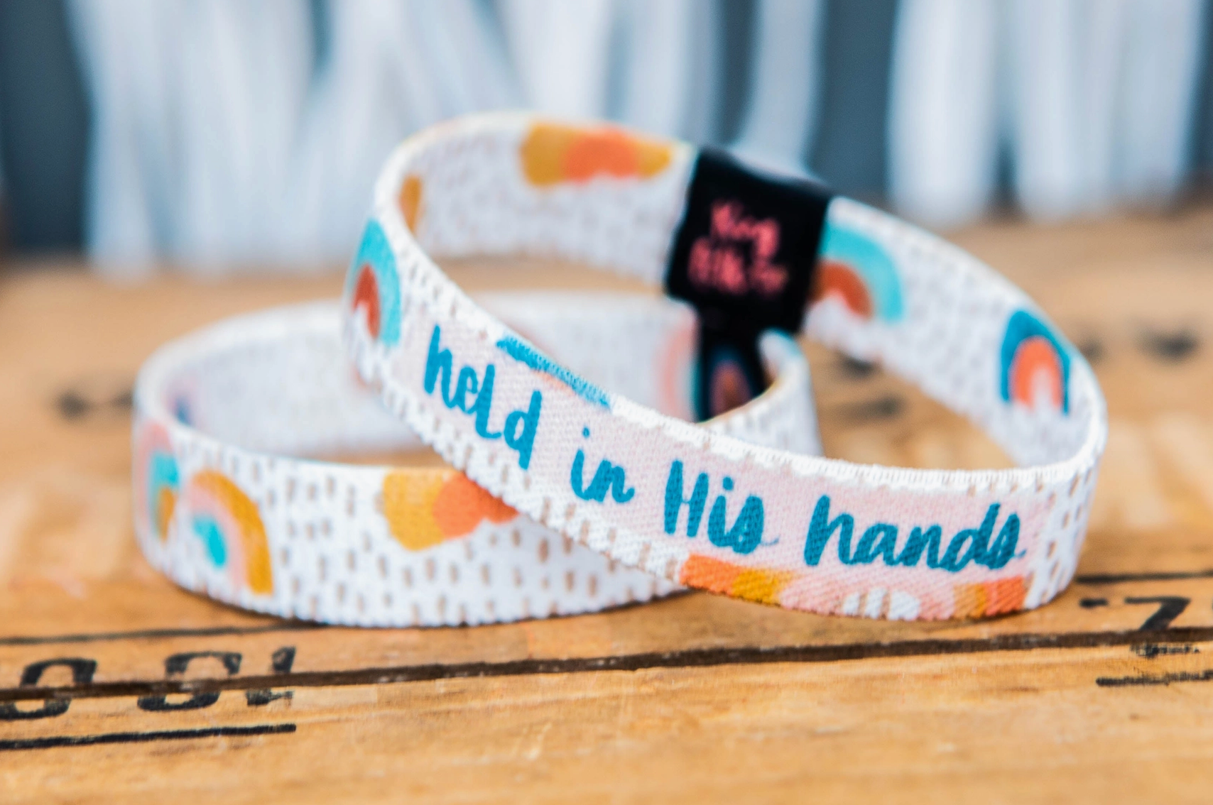 Held In His Hands Stretchy Bracelet - Adult-JAG Bracelets-Dear Me Southern Boutique, located in DeRidder, Louisiana