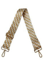 Hendrix Checkered Guitar Bag Strap-Straps-Dear Me Southern Boutique, located in DeRidder, Louisiana