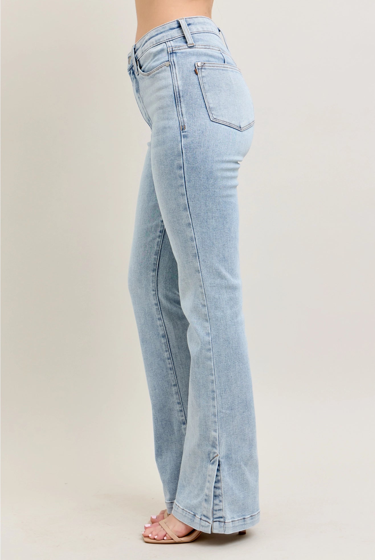 High Waisted Tummy Control Vintage Wash Judy Blue Jeans-Jeans-Dear Me Southern Boutique, located in DeRidder, Louisiana