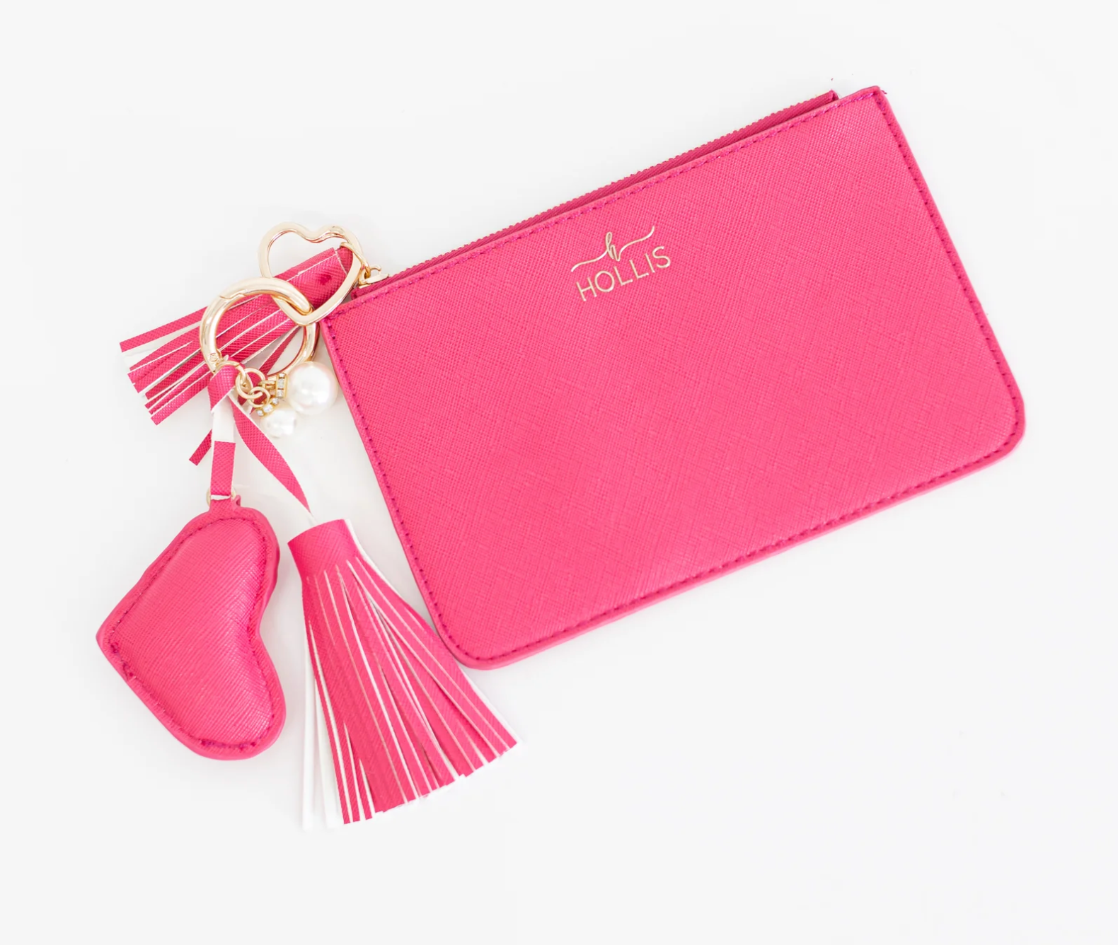 Hollis Keychain Coin Pouch-Wallets-Dear Me Southern Boutique, located in DeRidder, Louisiana