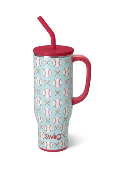 Home Run Swig Mega Mug Jr.-Mega Mugs-Dear Me Southern Boutique, located in DeRidder, Louisiana