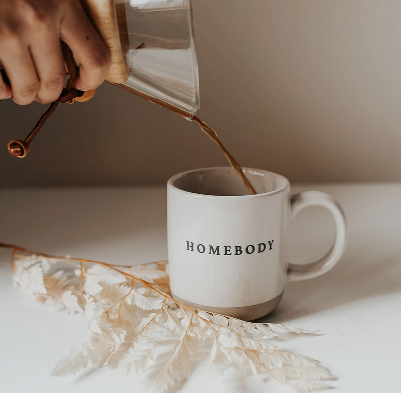 Homebody Coffee Mug-Tumblers/Mugs-Dear Me Southern Boutique, located in DeRidder, Louisiana