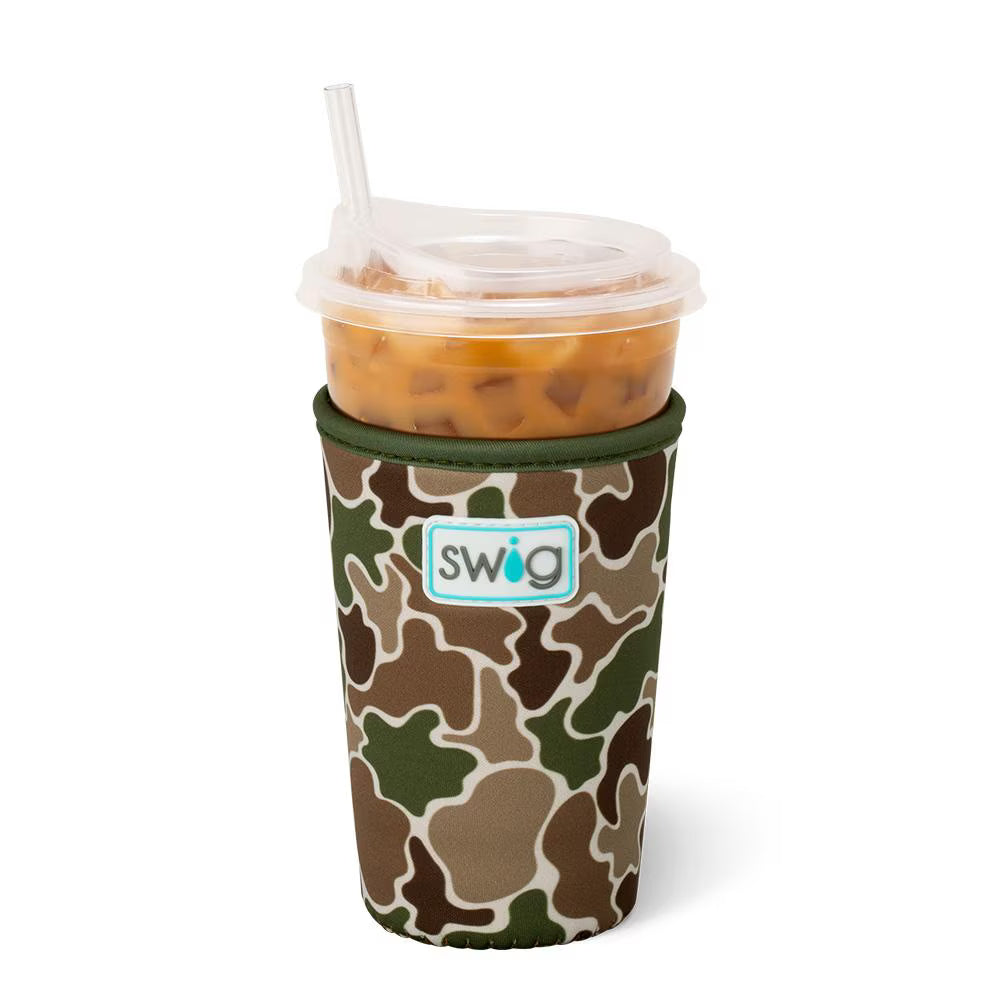 Hunting Camo Iced Cup Coolie-Wine + Cocktails-Dear Me Southern Boutique, located in DeRidder, Louisiana