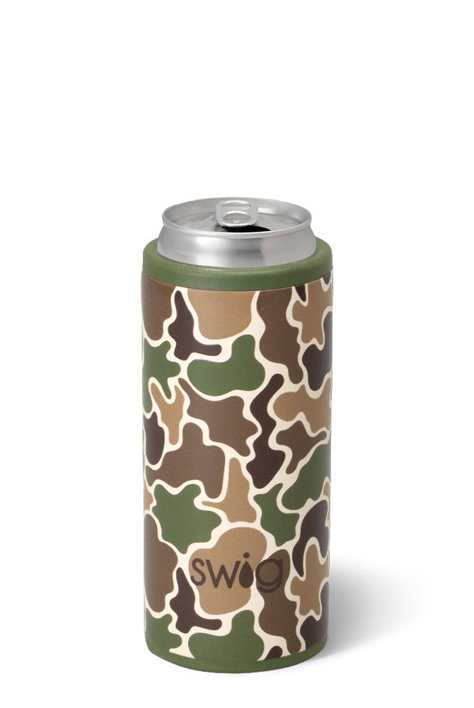 Hunting Camo Skinny Can Cooler-Drink Coolies-Dear Me Southern Boutique, located in DeRidder, Louisiana