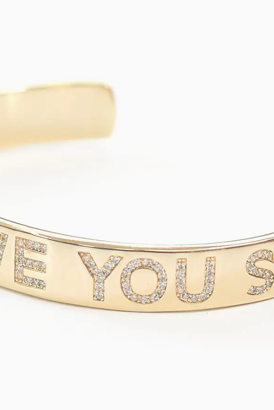 I Don't Owe You Bangle-Bracelets-Dear Me Southern Boutique, located in DeRidder, Louisiana