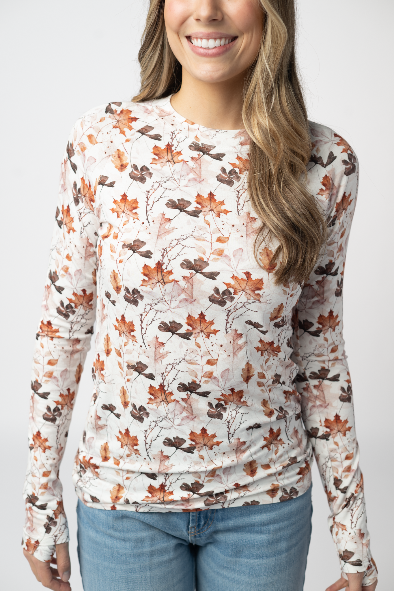 IN STOCK Blair Long Sleeve Top - Fall Foliage-Tops-Dear Me Southern Boutique, located in DeRidder, Louisiana