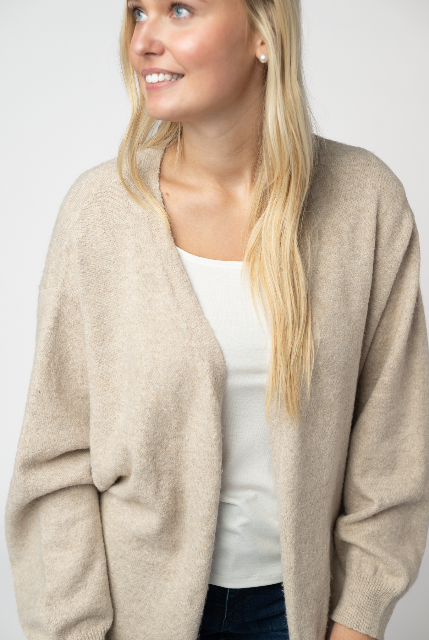 IN STOCK Cozy Cardigan - Tan-Cardigan-Dear Me Southern Boutique, located in DeRidder, Louisiana