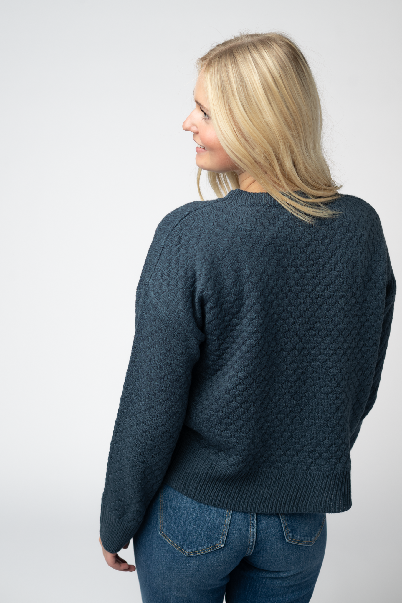 IN STOCK Gianna Pullover Sweater - Teal-sweater-Dear Me Southern Boutique, located in DeRidder, Louisiana