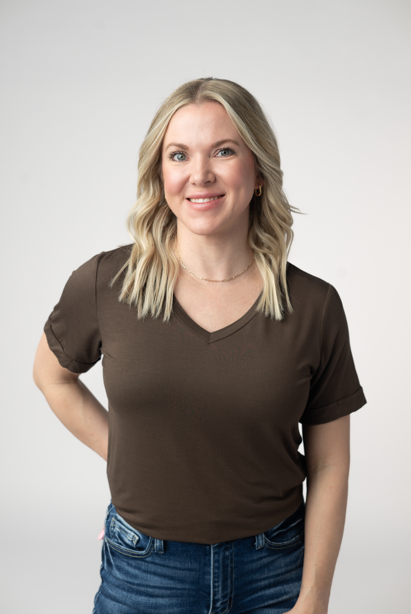 IN STOCK Sophie Top - Brown-Shirts-Dear Me Southern Boutique, located in DeRidder, Louisiana