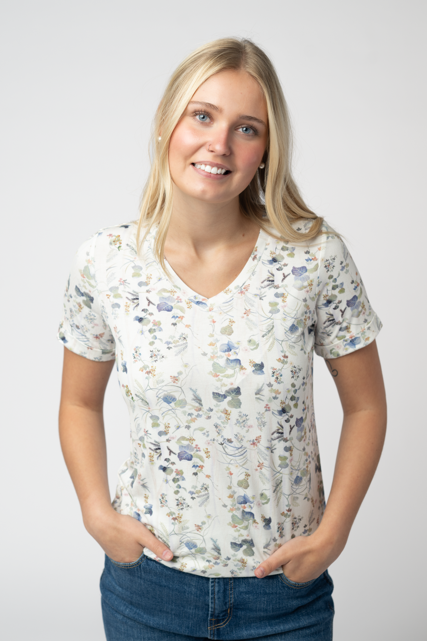 IN STOCK Sophie Top - Olive Meadow-Shirts-Dear Me Southern Boutique, located in DeRidder, Louisiana