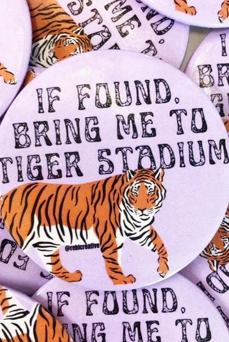 If Found, Bring Me Game Day Button-Buttons-Dear Me Southern Boutique, located in DeRidder, Louisiana