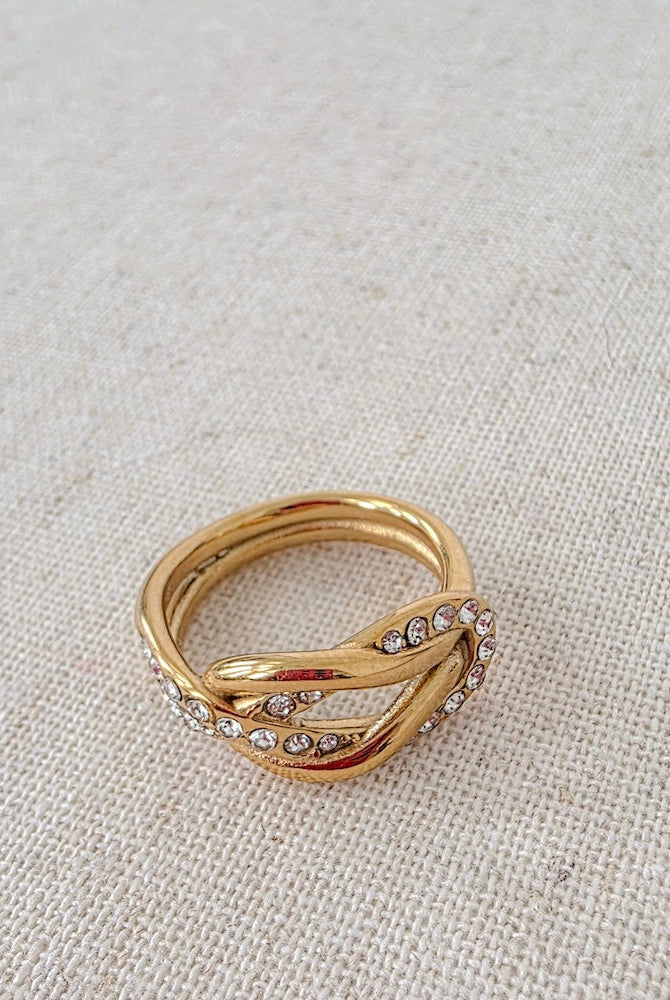 Infinity Diamond Ring - WATERPROOF-Presales-Dear Me Southern Boutique, located in DeRidder, Louisiana