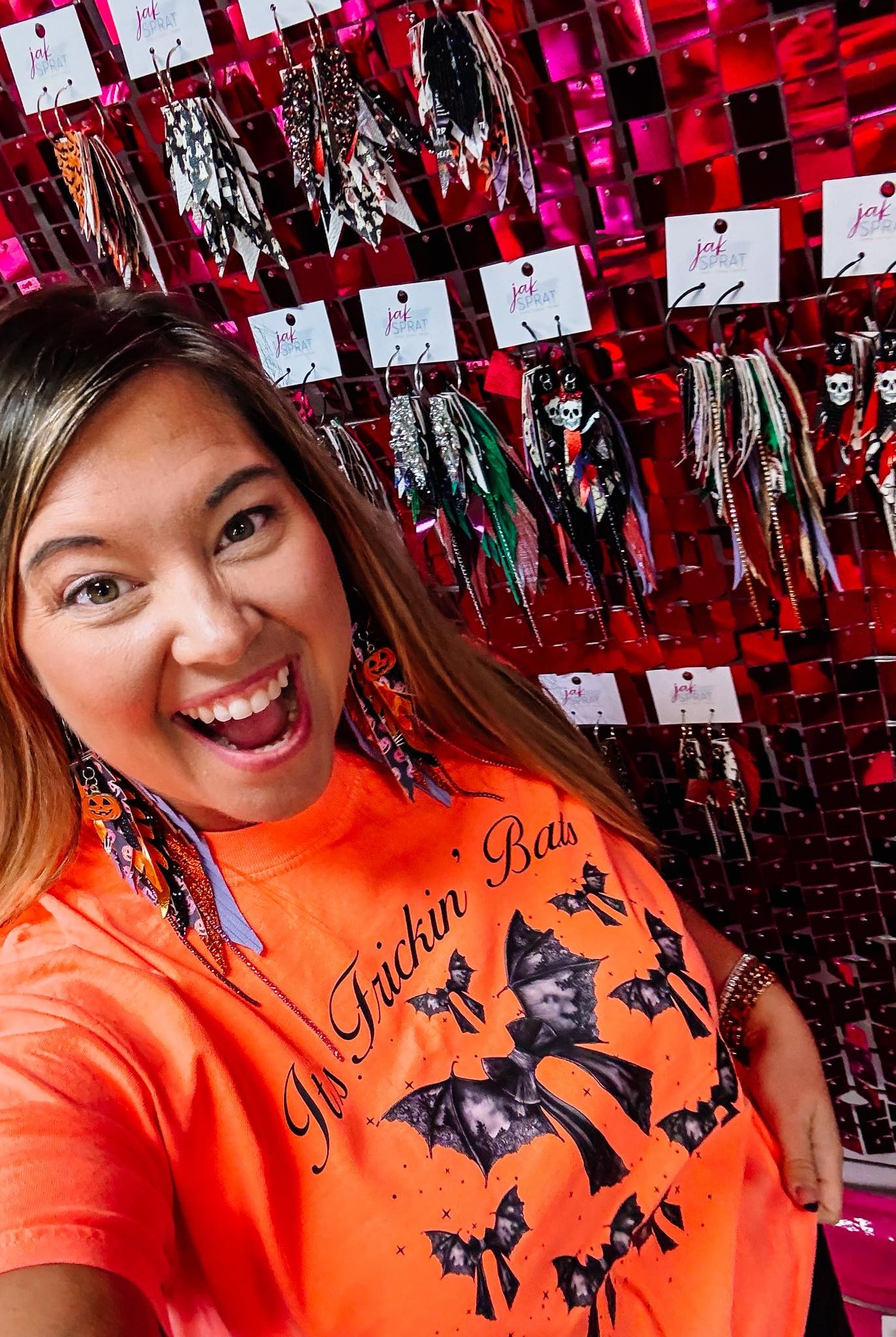 It's Frickin Bats tee-Graphic Tops-Dear Me Southern Boutique, located in DeRidder, Louisiana