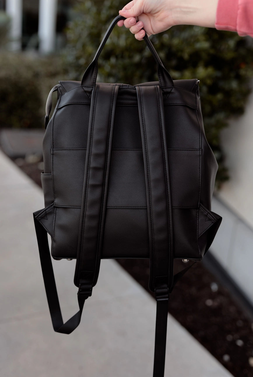 Jadelynn Brooke Everything Backpack- Embossed Rainbow-Bags/Purses-Dear Me Southern Boutique, located in DeRidder, Louisiana