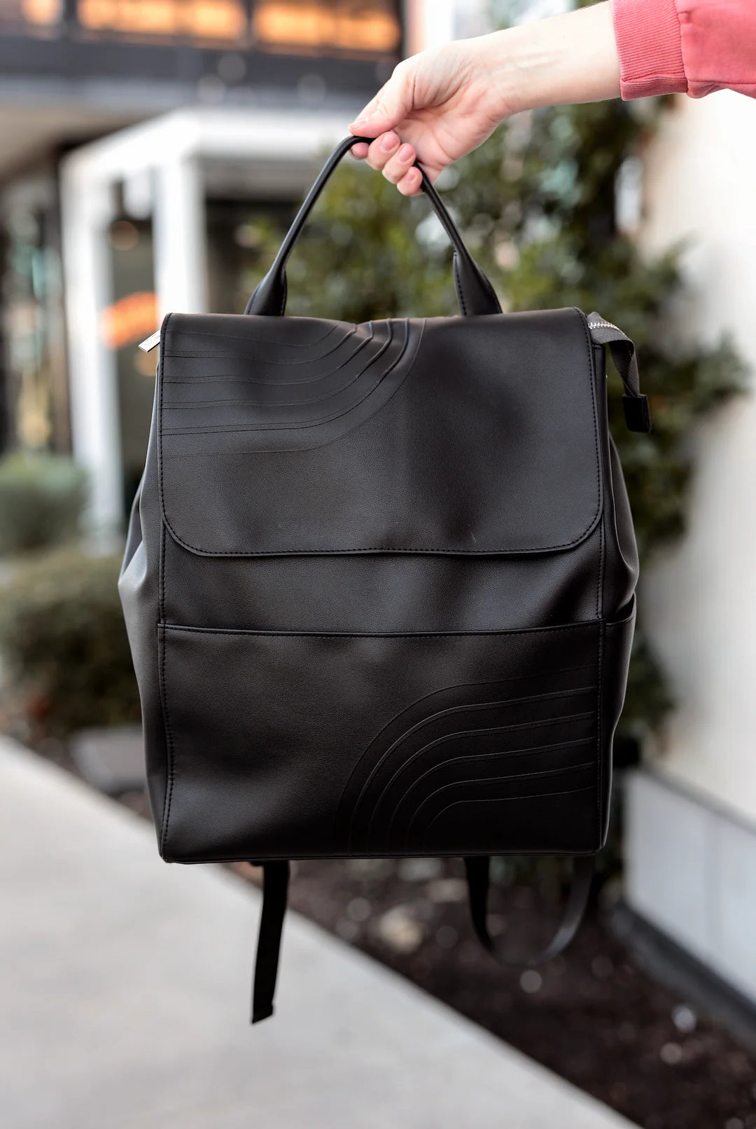 Jadelynn Brooke Everything Backpack- Embossed Rainbow-Bags/Purses-Dear Me Southern Boutique, located in DeRidder, Louisiana